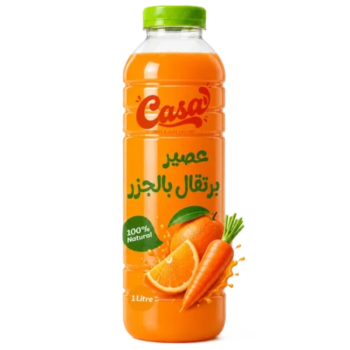 عصير برتقال بالجزر